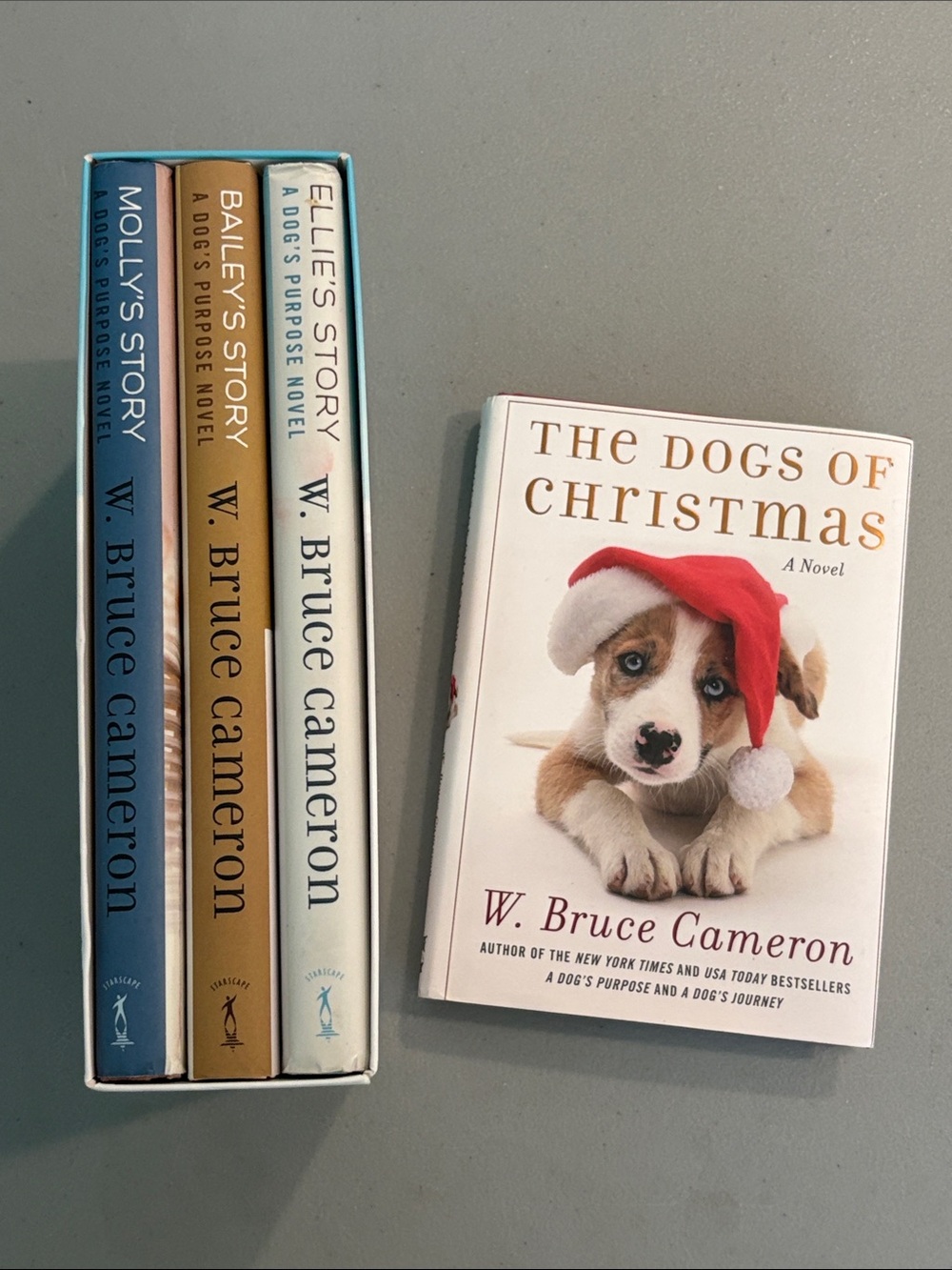 Puppy Tales Boxed Set plus The Dogs of Christmas Books by W Bruce Cameron